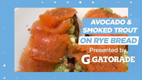 Cooking with City: Avocado and smoked trout on rye