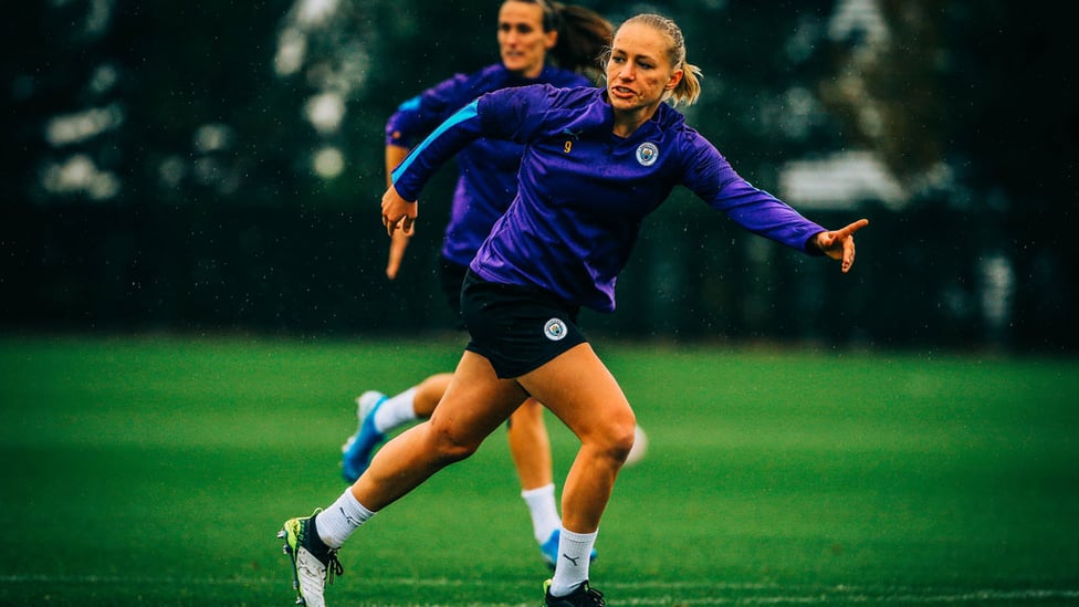 P SHOOTER : City's 2019/20 top scorer readies herself for a chance