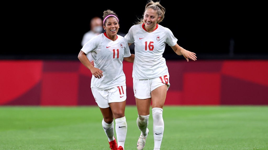 Beckie brace fires Canada to victory, USA hit New Zealand for six
