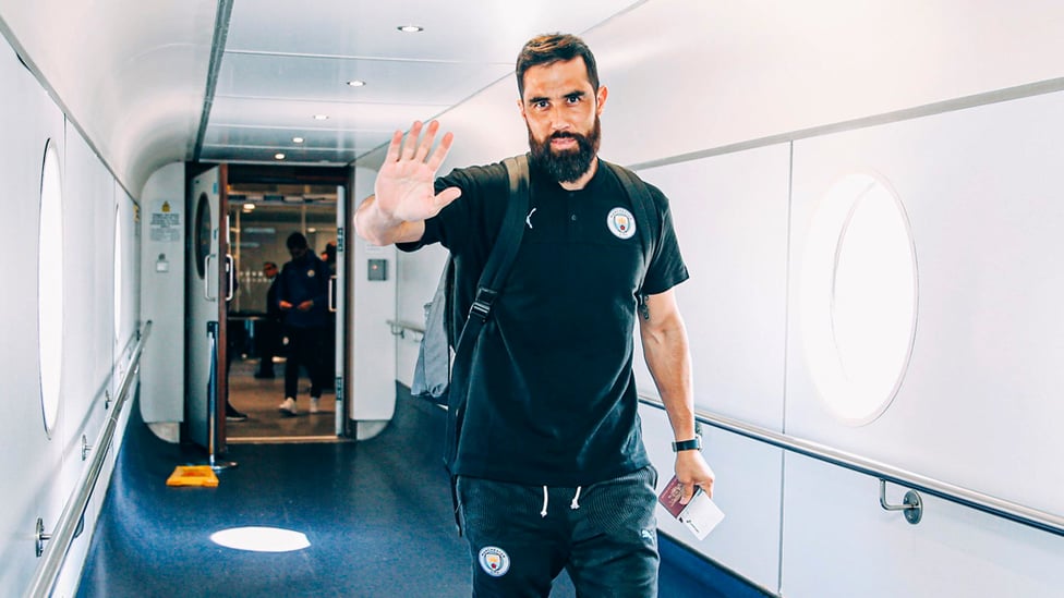 I'M BACK : Claudio Bravo is part of the squad having recovered from a long-term injury. Good luck, Claudio!