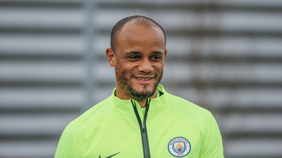 IN GOOD KOMPANY : Something's clearly tickled our captain