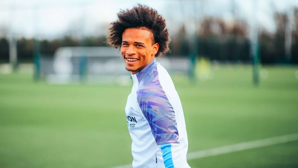 WELCOME SIGHT: Leroy is all smiles as he steps up his rehabilitation in early January