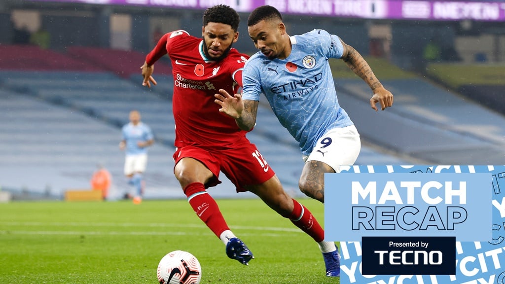 City v Liverpool: Match recap