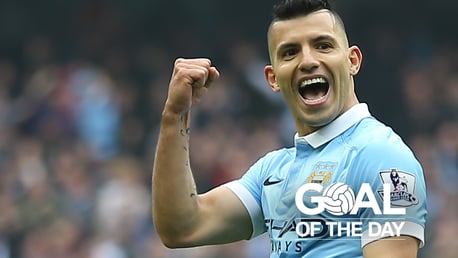 Goal of the Day: Aguero v Newcastle 2015