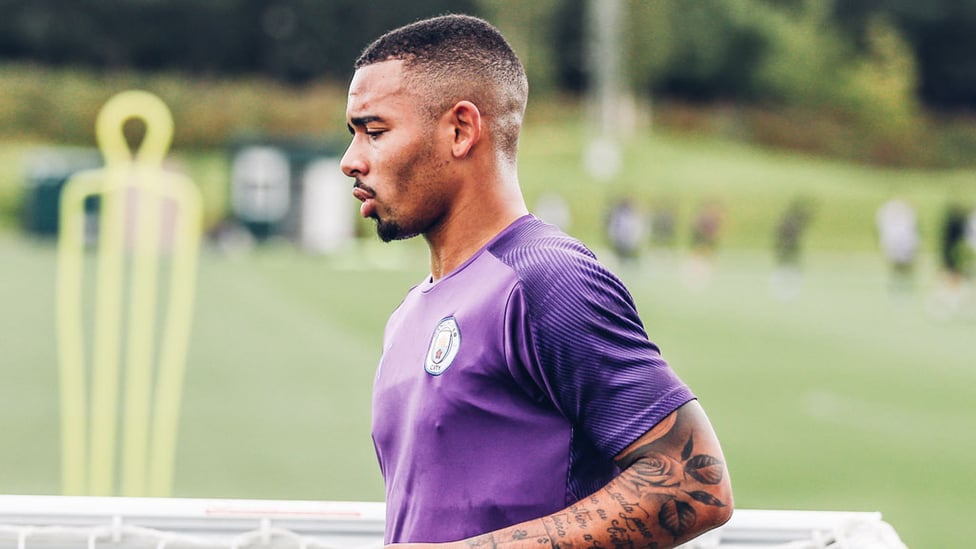 BRAZILIAN BLEND : It's great to see Gabriel Jesus back in the thick of training
