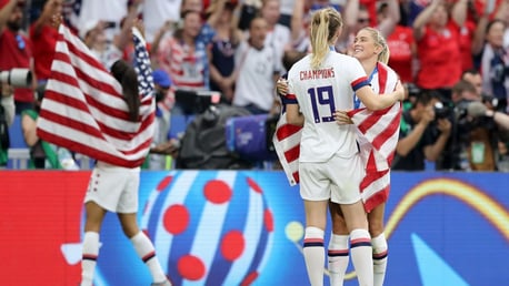 Hat-trick heroine Mewis excited by Dahlkemper arrival