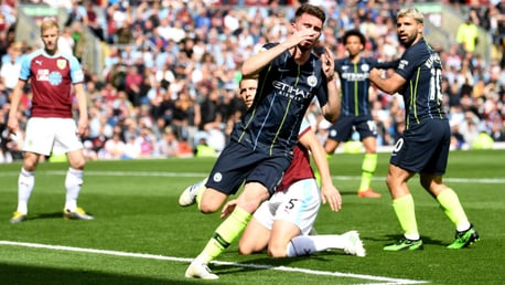 FAST START: City came racing out the blocks after half-time with Aymeric Laporte's header nearly breaking the deadlock. 