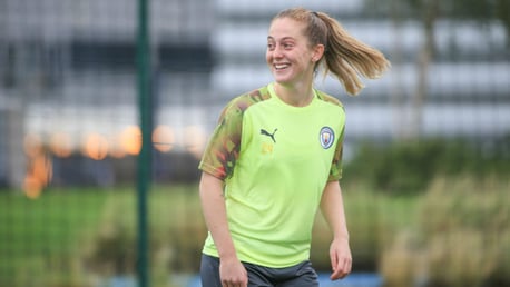 FOCUSED: Walsh says her City teammates must be prepared for the visit of Atletico 