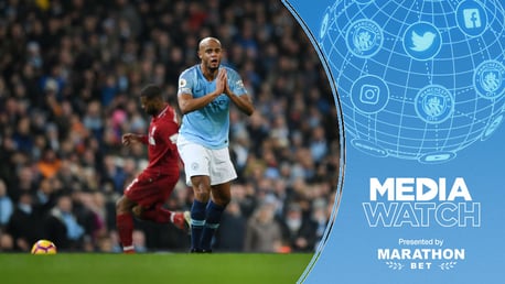 MEDIA WATCH: Vincent Kompany has spoken about City's rivalry with Liverpool.
