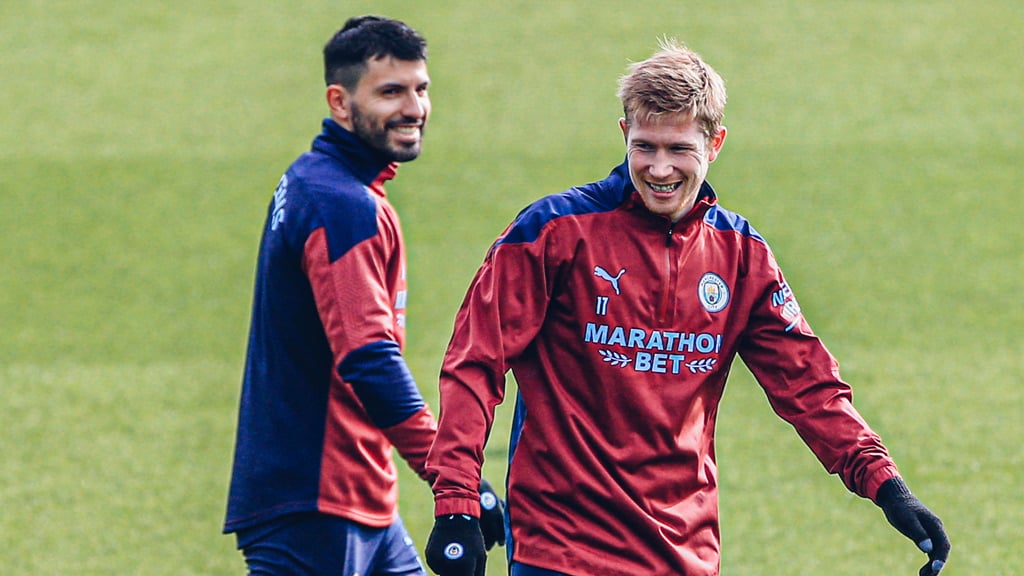 Training: Kevin De Bruyne is back!