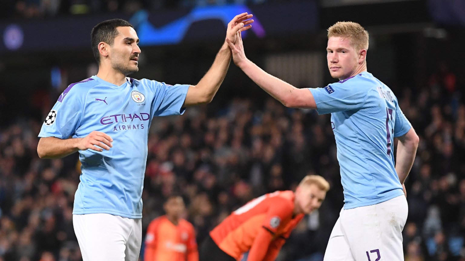 TEAMWORK MAKES THE DREAM WORK: Kevin De Bruyne the architect; Ilkay Gundogan the scorer