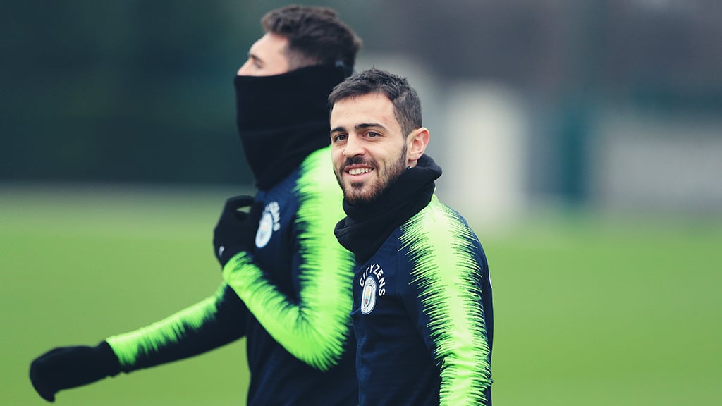 SMILES BETTER: No wonder Bernardo Silva looks happy after his heroics against Liverpool!