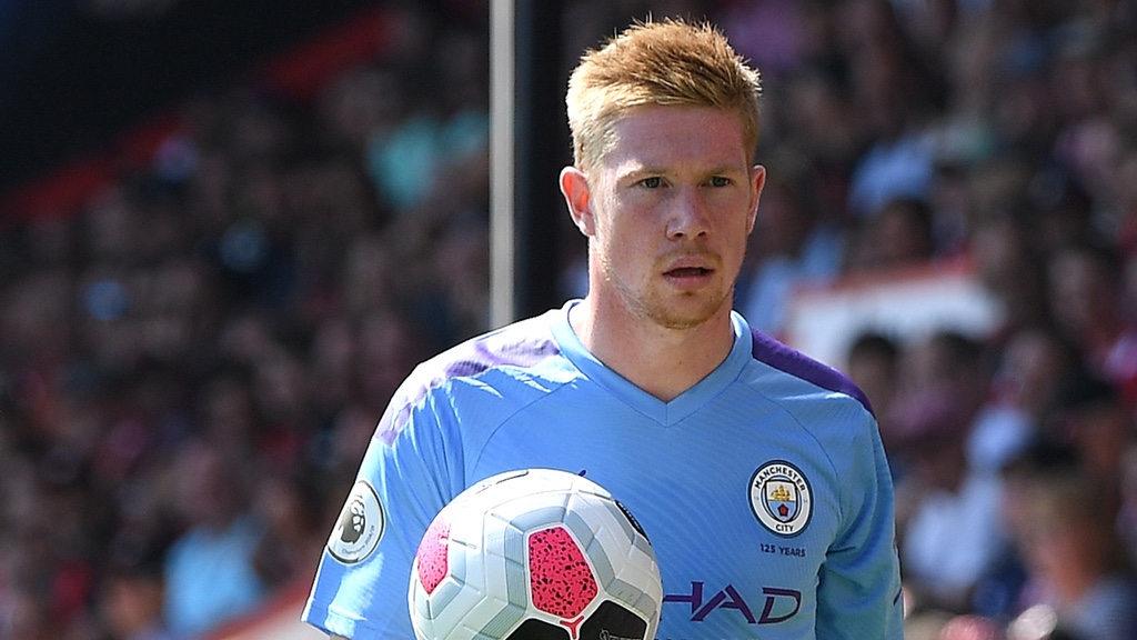 PULLING STRINGS : Kevin De Bruyne controlled the game in the midfield