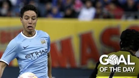 SAM THE MAN: Nasri scores