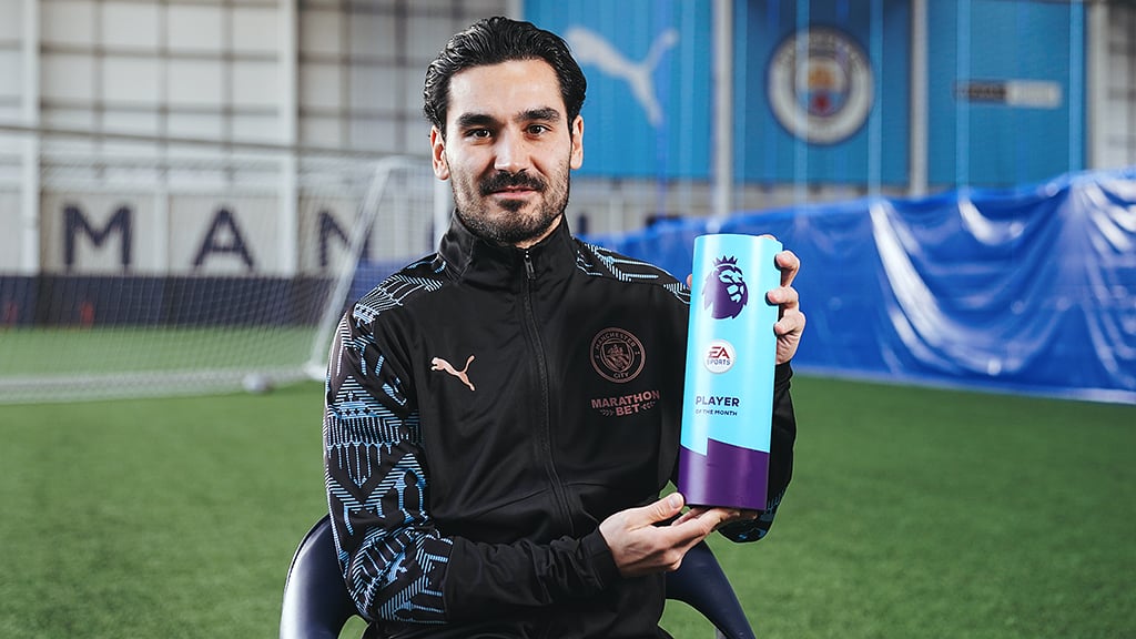 Gundogan lands Premier League POTM award 