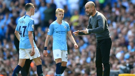 PEP TALK: The boss says he loves his squad!