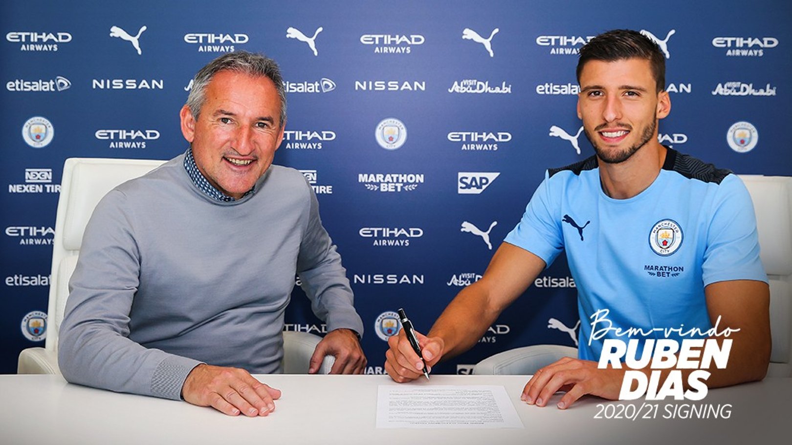 City complete Ruben Dias signing    