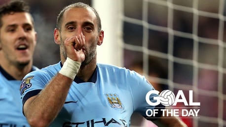 Man City Goal of the Day: Zabaleta v Sunderland