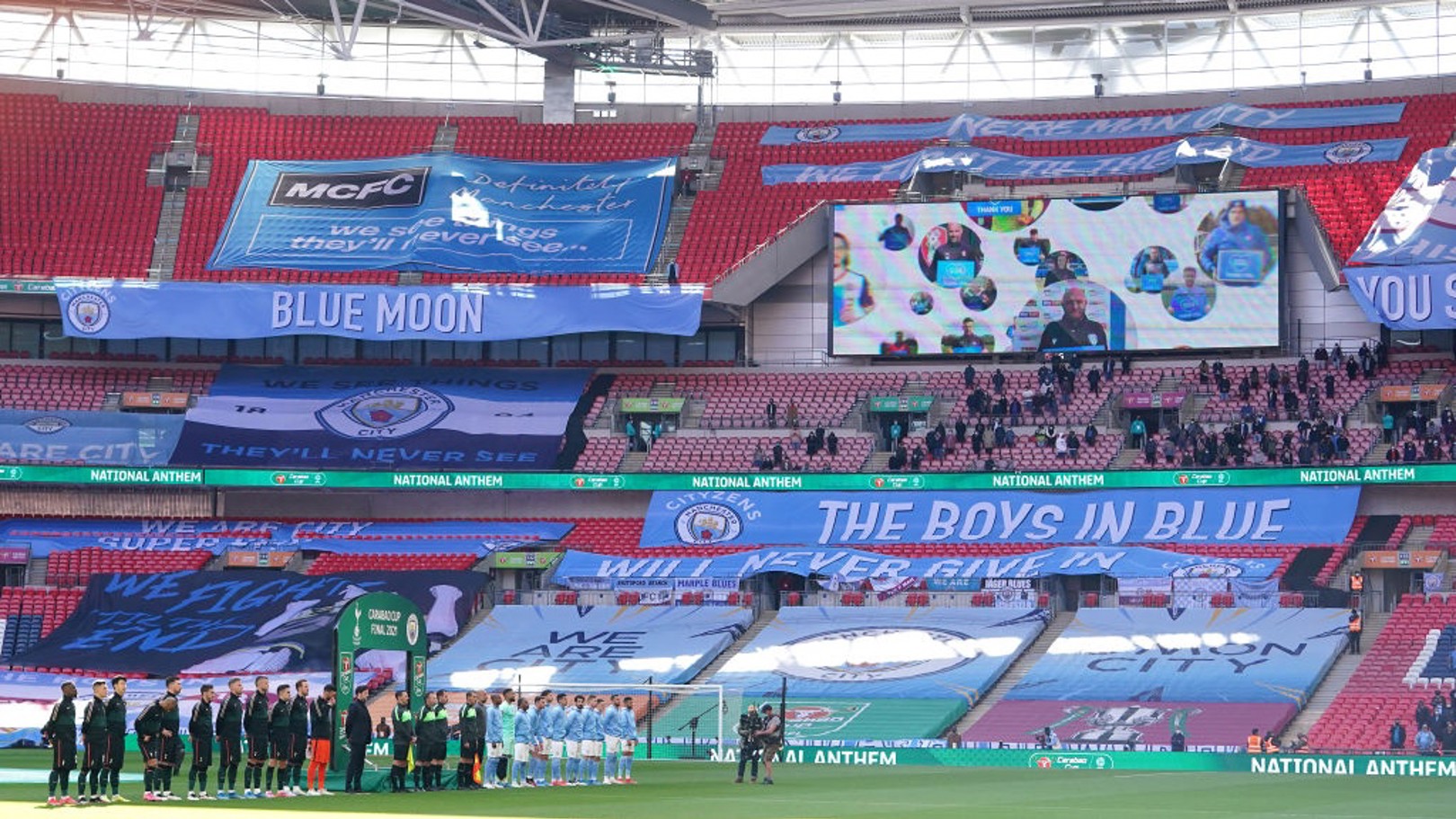 Wembley vuelve a teñirse de celeste