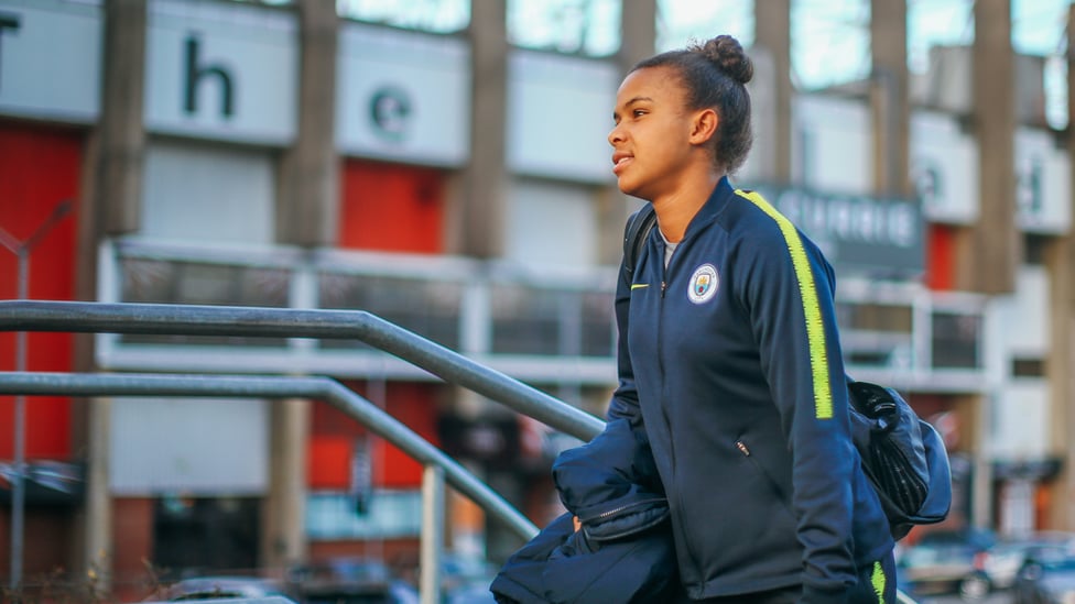 THE GIRL ON FIRE : Nikita Parris is in 'blue-hot' scoring form