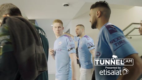 Tunnel Cam: City v Sheffield United