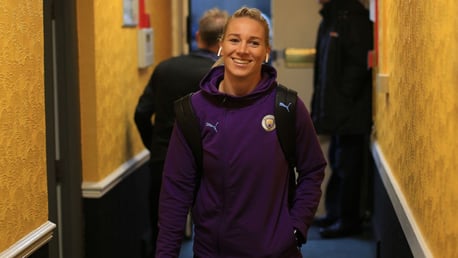 AERIAL THREAT: Gemma Bonner wants City to score more goals from set-pieces. 