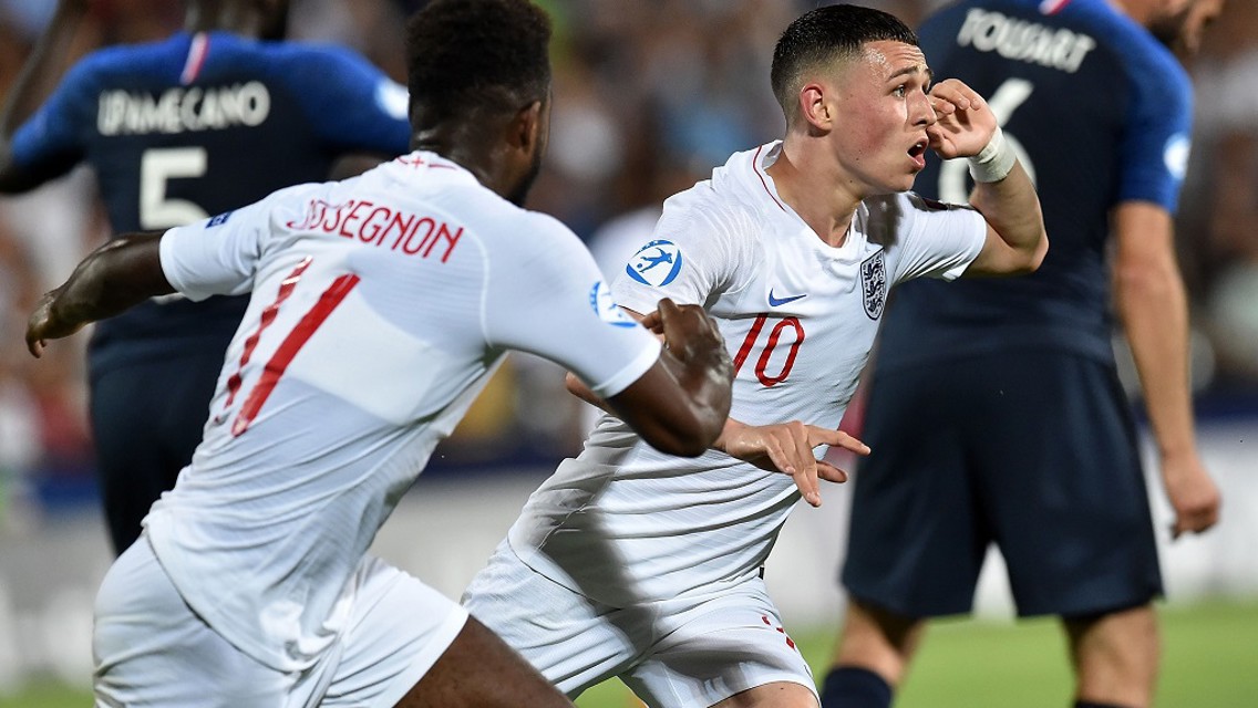 فودين يتألق مع منتخب إنجلترا تحت 21 سنة