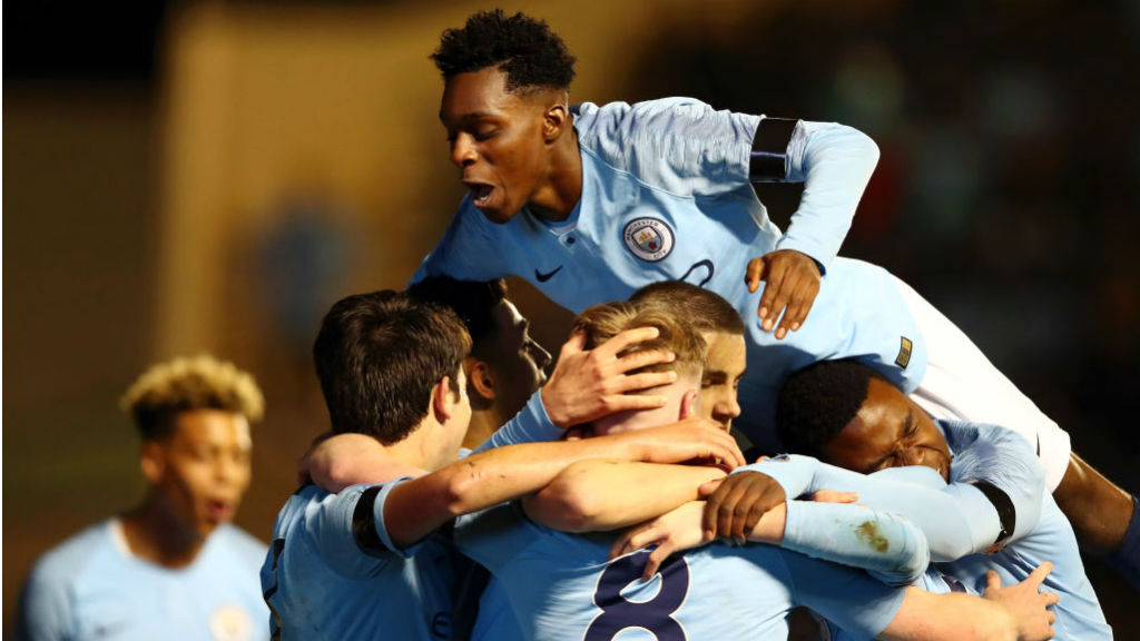 City U18s v United: Match highlights