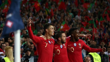 Bernardo provides assist for Portugal winner