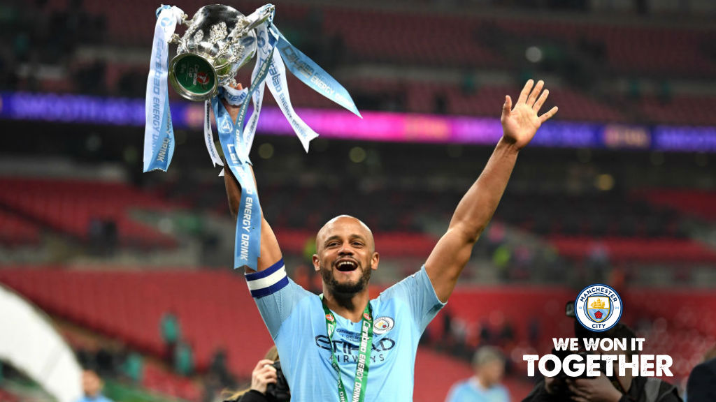 Kompany: I never tire of winning at Wembley