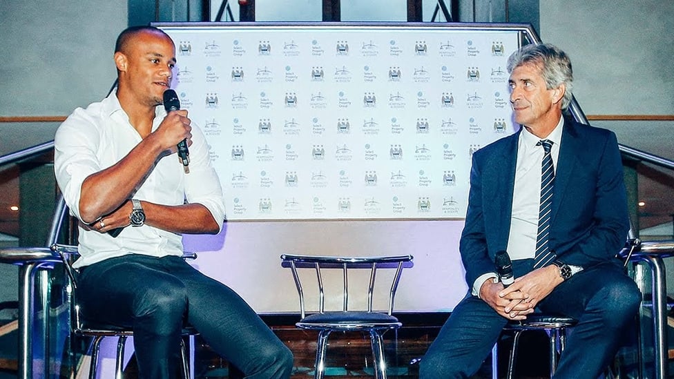 QUESTION TIME : Vinnie answers questions with former boss Pellegrini.