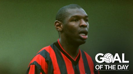 STRIKE: Shaun Goater scored to rescue a point against Huddersfield in February 2000.