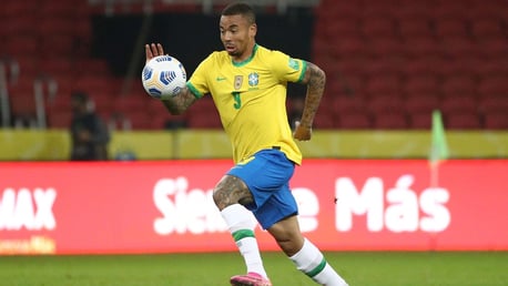 Gabriel Jesus helps Brazil maintain perfect World Cup qualifying record