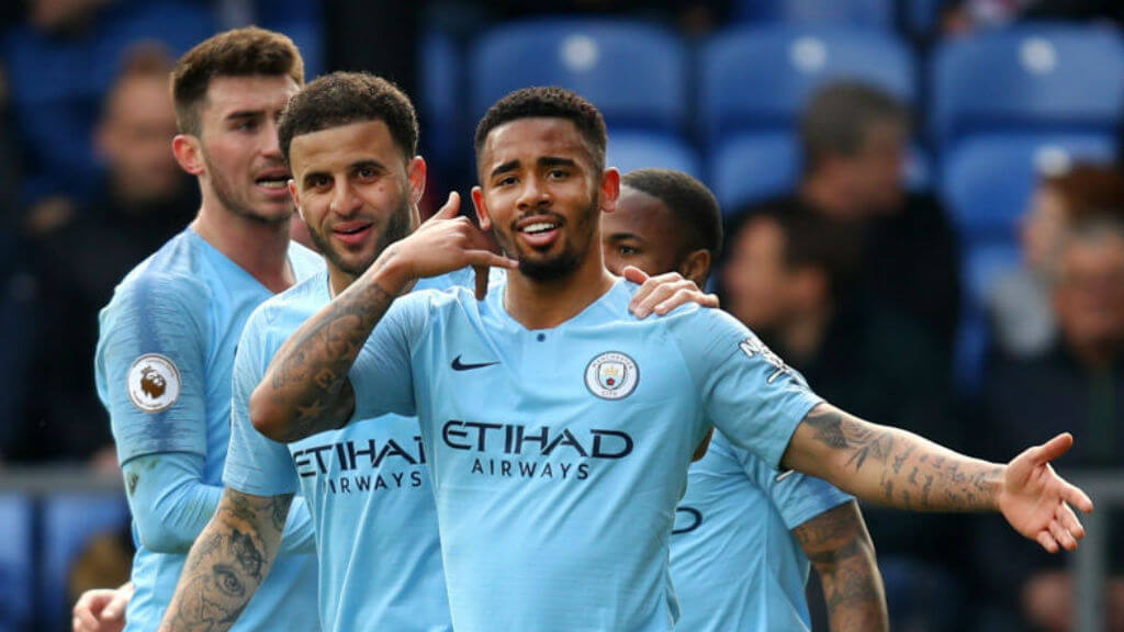 DONE DEAL : Gabriel Jesus seals all three points for City at Selhurst Park.