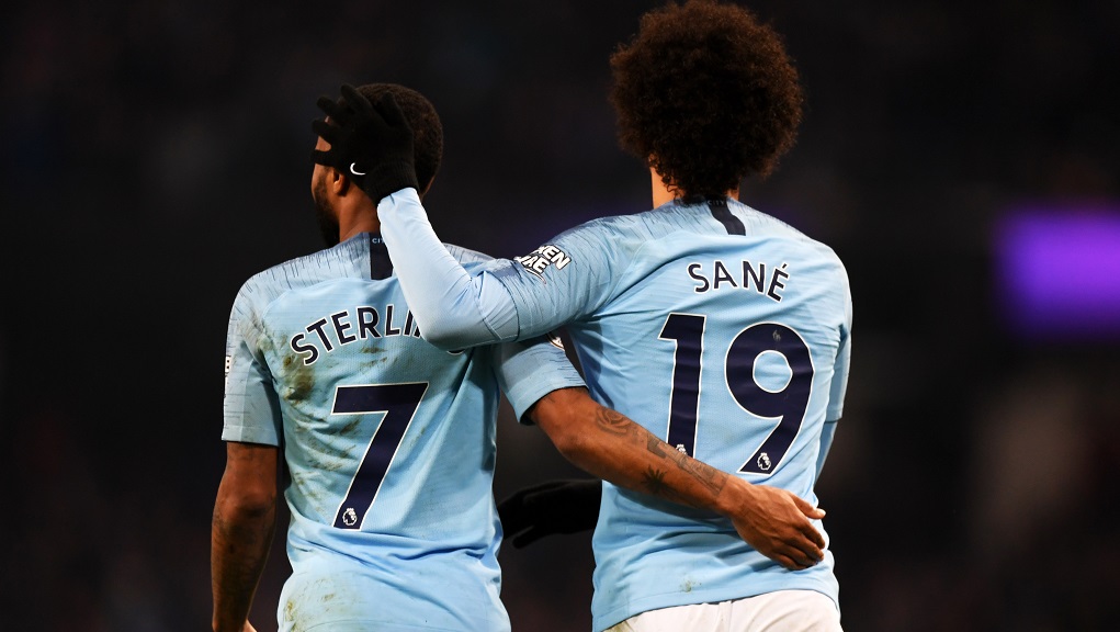 WINGING IN : Raheem and Leroy - a full-back's twin nightmare!