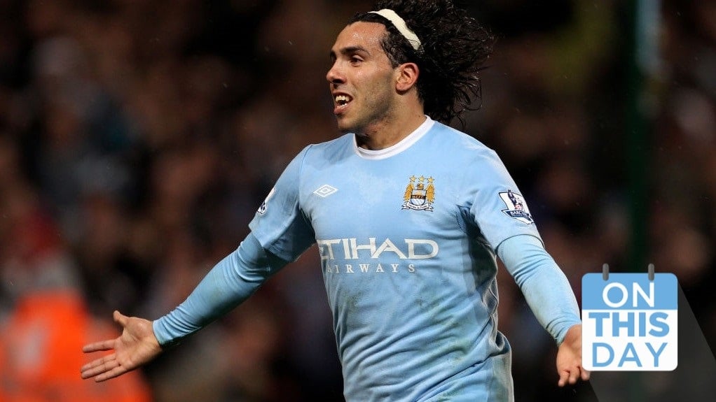 On This Day: Tevez scores quickfire treble 