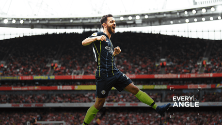 SPARKLING STRIKE: Bernardo Silva