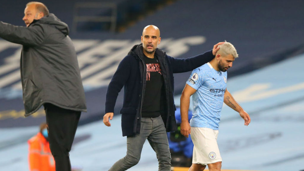 Guardiola: City must 'be careful' with Aguero return