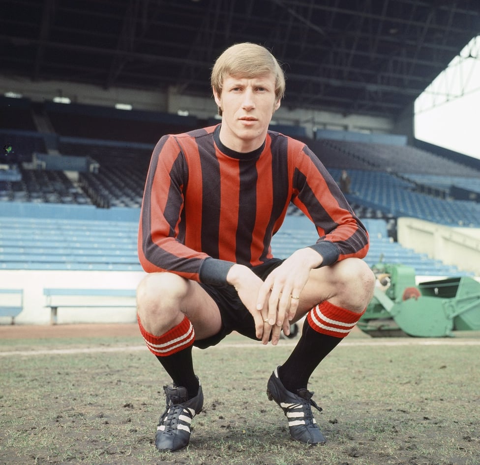 CLASSIC POSE: In our beloved red and black striped shirt