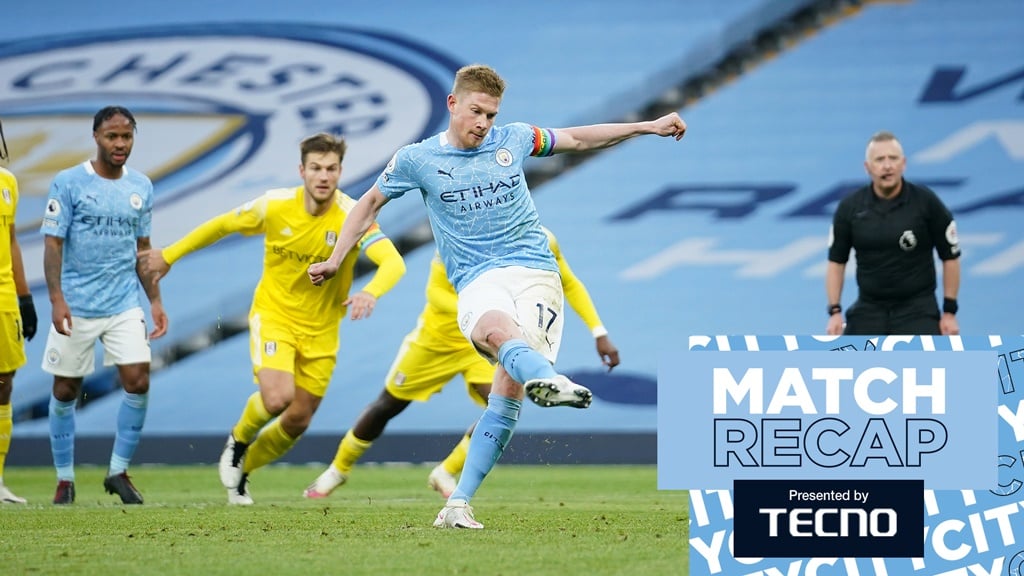 Match recap: City 2-0 Fulham