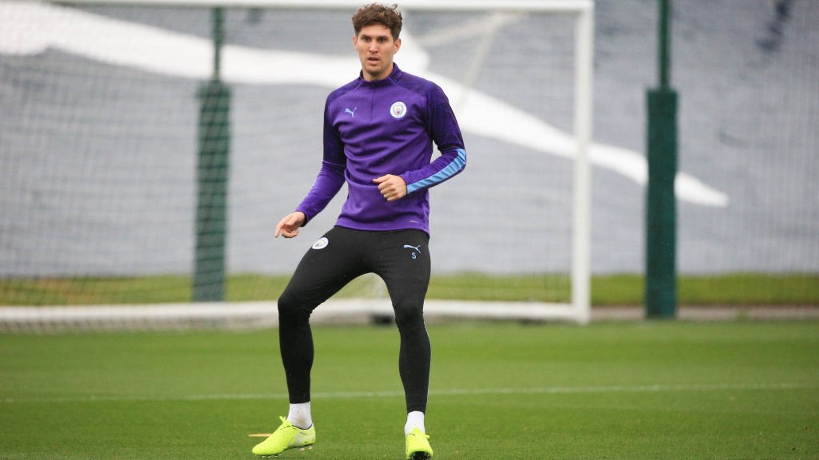 FIT AGAIN: John Stones is back in training.