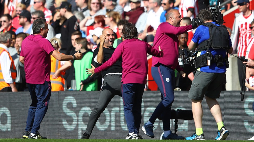 CENTURIONS : Con un gol de Gabriel Jesus en el descuento en Southampton, el equipo alcanzó la histórica marca de 100 puntos en la Premier League.