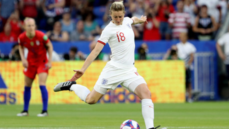 WHITE HOT: Ellen White bagged her sixth goal of the tournament