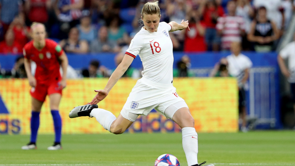 WHITE HOT: Ellen White bagged her sixth goal of the tournament