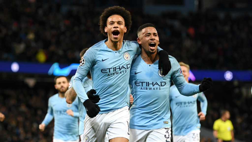 SUPER SANE : Leroy Sane and Gabriel Jesus wheel away