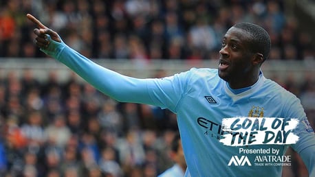 GOTD: Yaya v Newcastle.