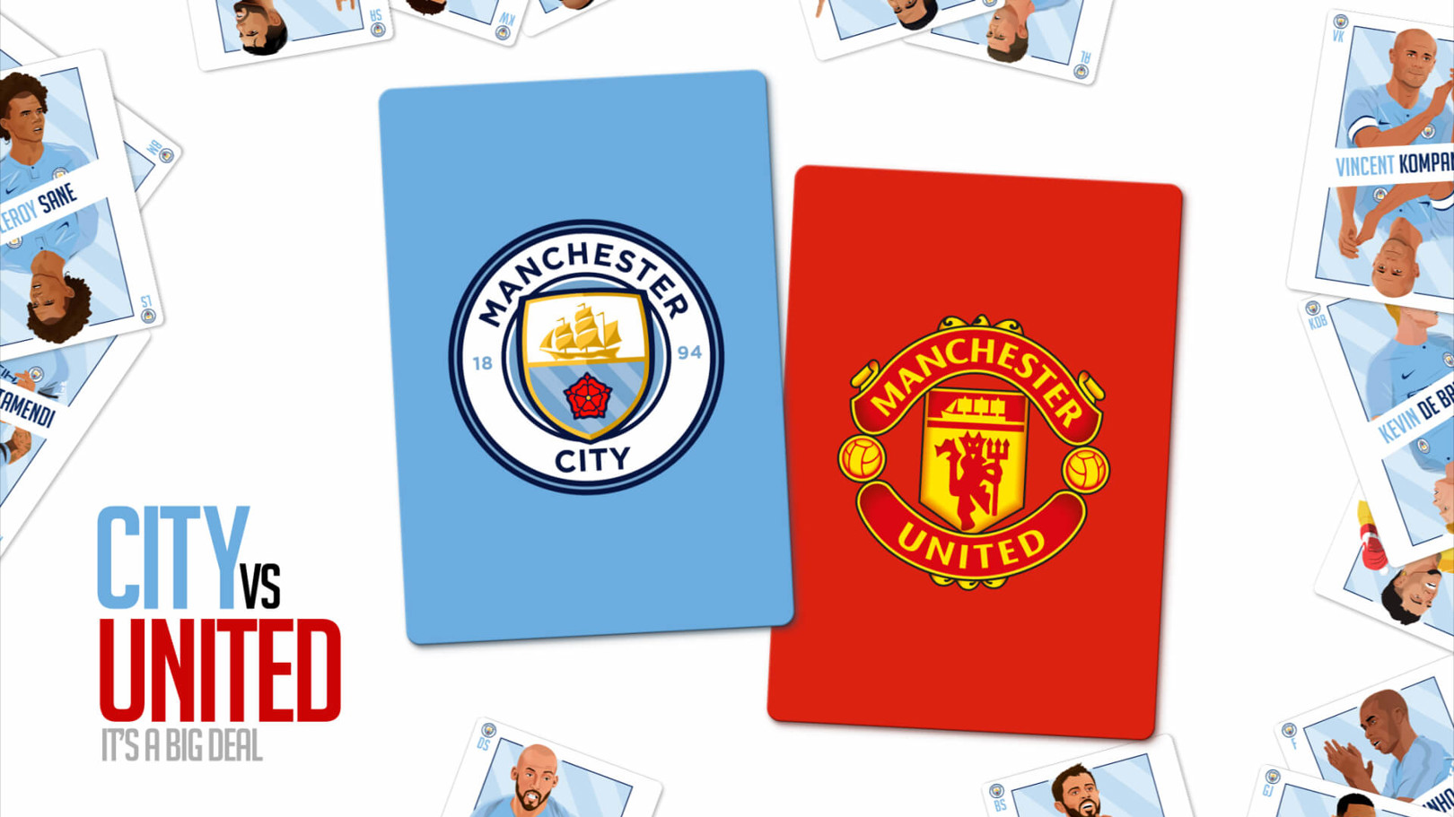 City v United Match and player stats