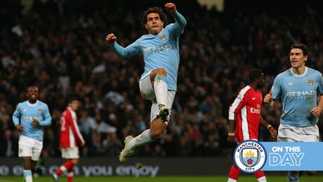 On this Day: Tevez and SWP shoot down Gunners, Stanway at the double