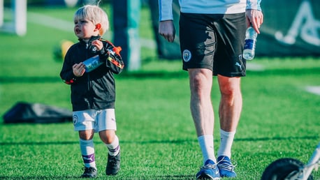 TRAINING: A new signing at the CFA?