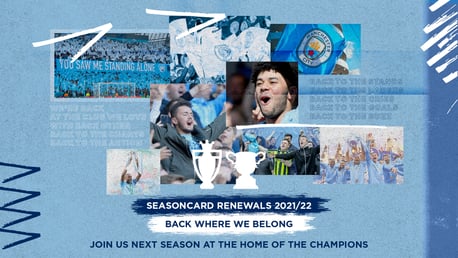2021/22 Seasoncard renewals now open